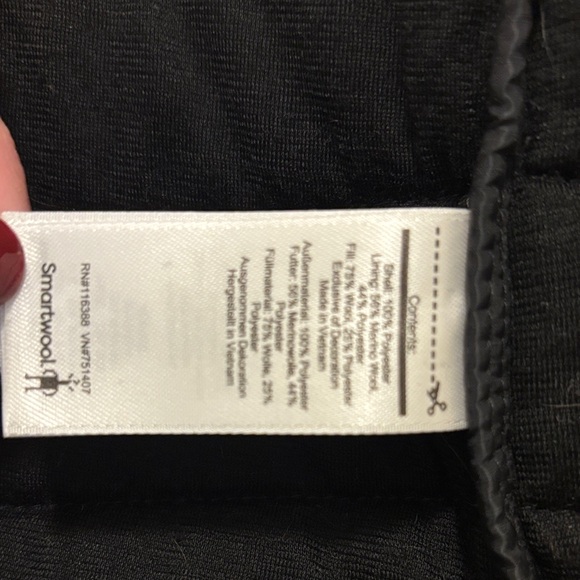 Smartwool Black Quilted Mini Skirt - Picture 3 of 4